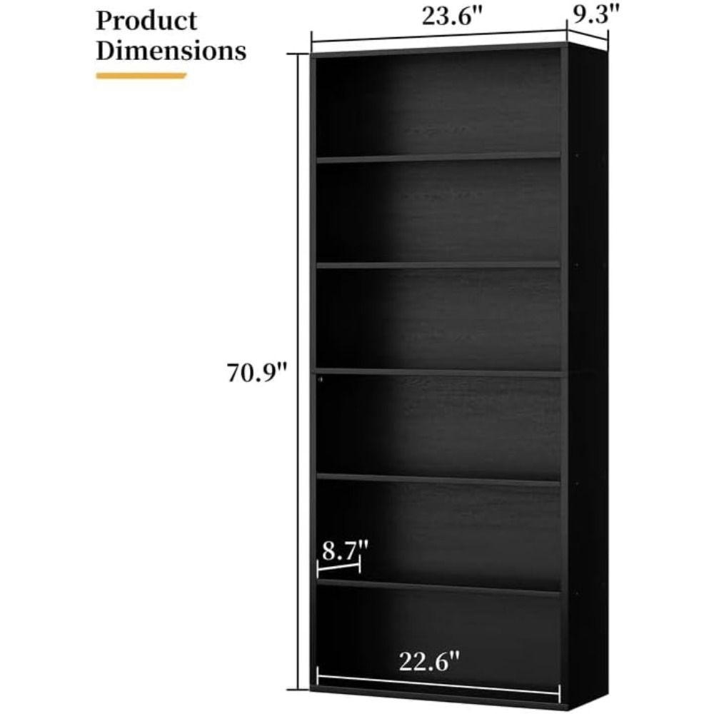 ชั้นวางหนังสือแบบเปิด 6 ชั้น,  - Storage & Organization บทวิจารณ์และราคา