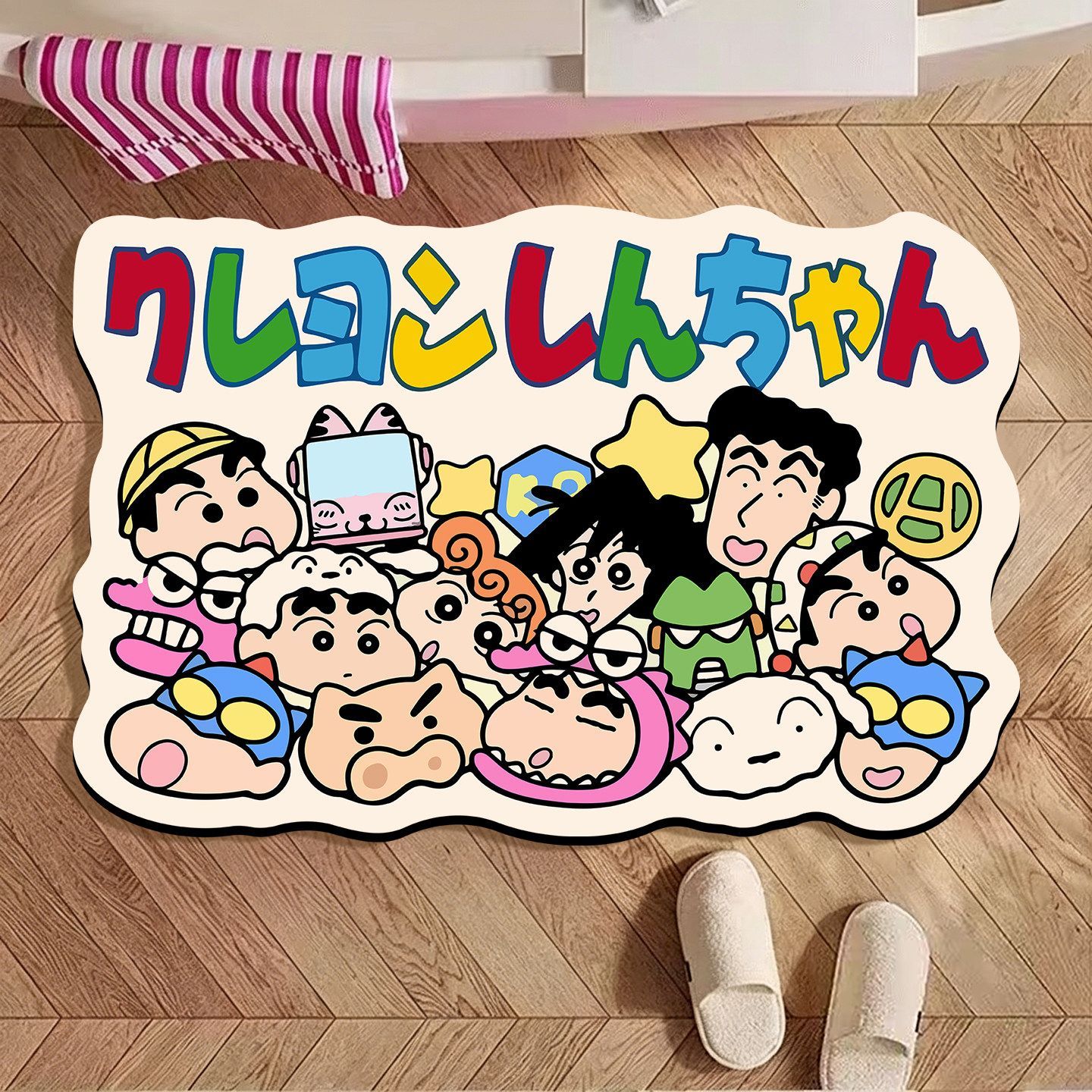 พรมเช็ดเท้าลายการ์ตูนเครยอนชิน - Quick Dry Diatomite Bath Mat บทวิจารณ์และราคา