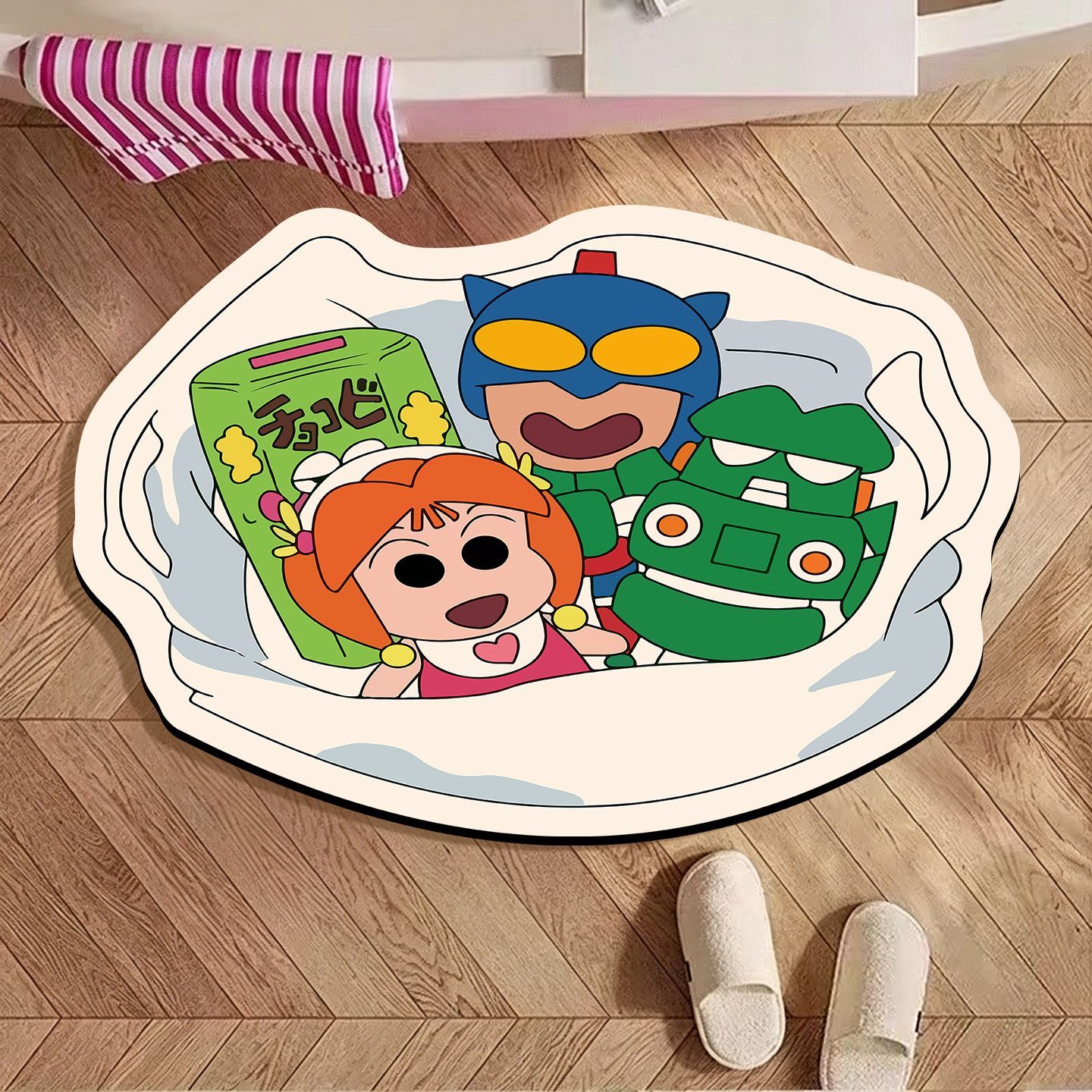 พรมเช็ดเท้าลายการ์ตูนเครยอนชิน - Quick Dry Diatomite Bath Mat บทวิจารณ์และราคา