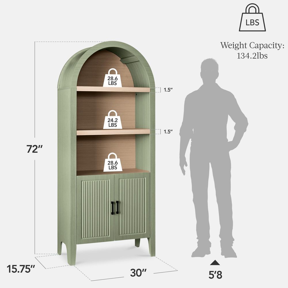ตู้เก็บของครัวทรงโค้งสูง 71 นิ - Storage & Organization บทวิจารณ์และราคา