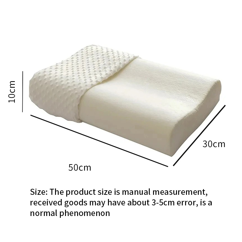 หน่วยความจําหมอนผ้าฝ้ายสําหรับ - Memory Foam Orthopedic Pillow Neck Pain บทวิจารณ์และราคา