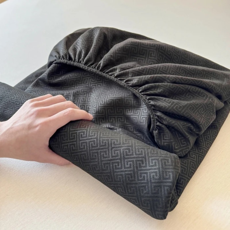 ผ้าปูที่นอนกันลื่นแบบรัดมุม ขน - Fitted Bed Sheets Deep Pocket บทวิจารณ์และราคา