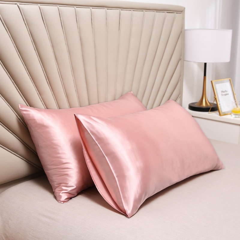 ปลอกหมอนผ้าไหมซาติน 1/2 ชิ้น ส - Satin Silk Pillowcase Hair Skin บทวิจารณ์และราคา