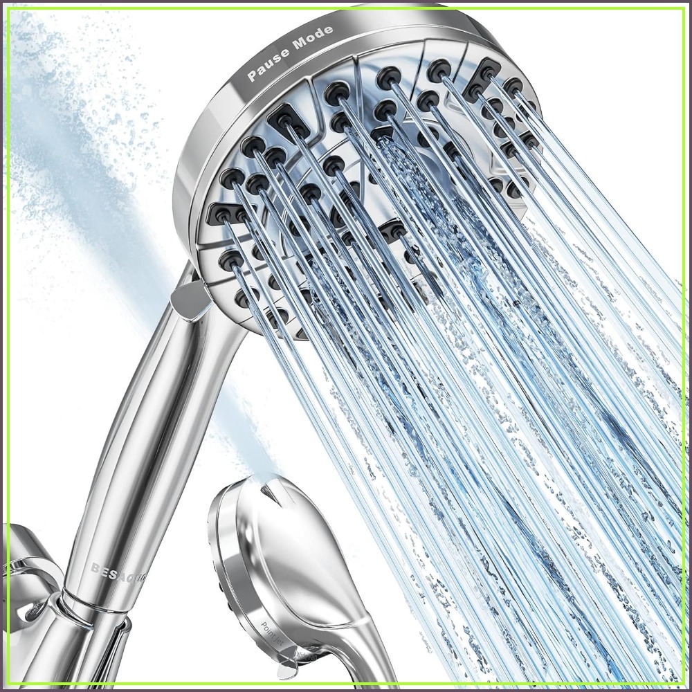 หัวฝักบัวแรงดันสูง 10 ฟังก์ชั่ - High Pressure Shower Head Handheld บทวิจารณ์และราคา