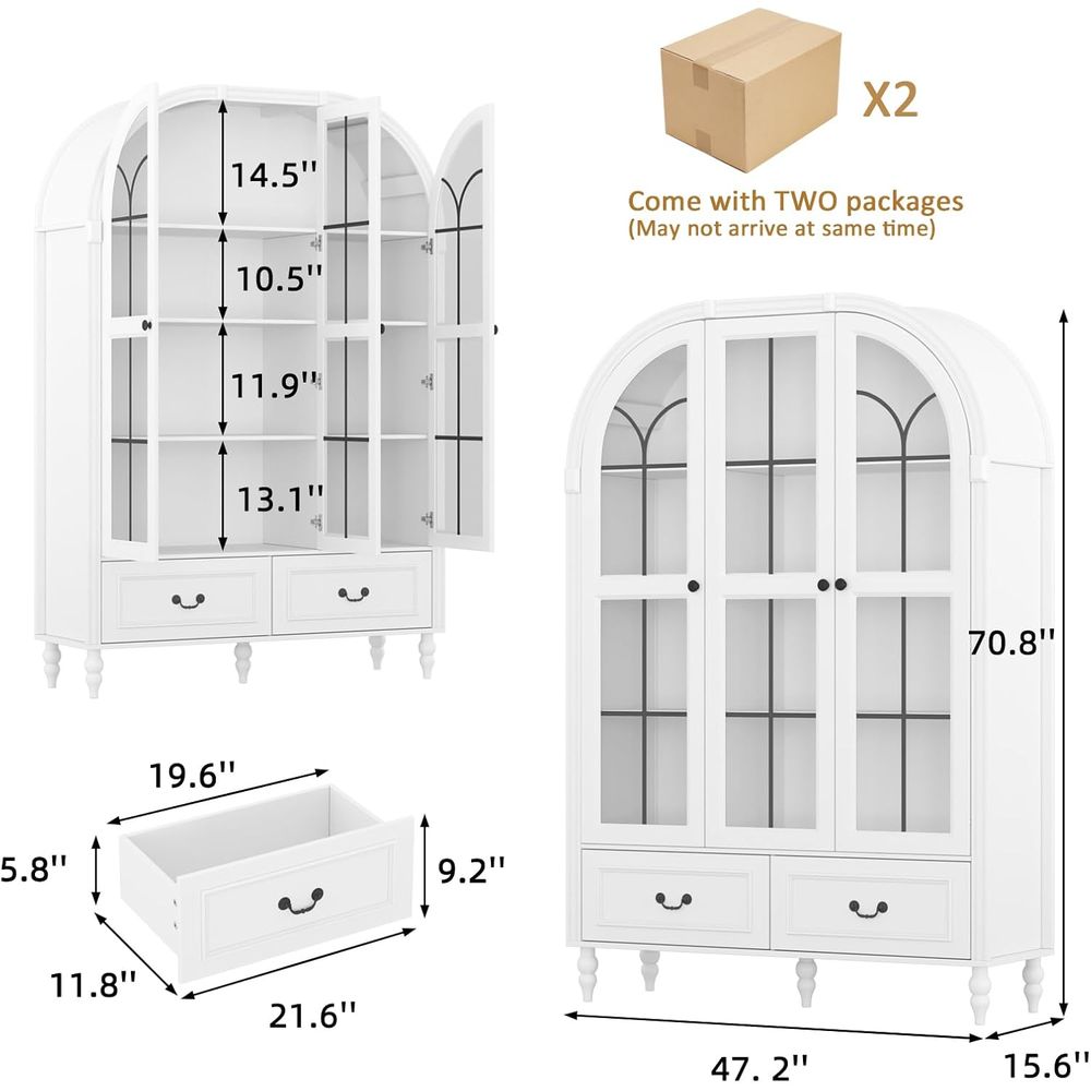 ตู้เก็บของในครัวทรงโค้งสูง 70. - Kitchen บทวิจารณ์และราคา