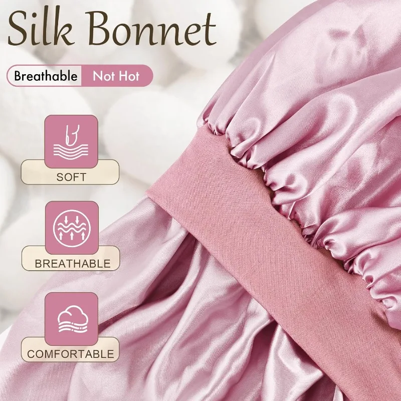 ชุดปลอกหมอนผ้าไหม 2 ชิ้น และหม - Satin Silk Pillowcase Hair Skin บทวิจารณ์และราคา