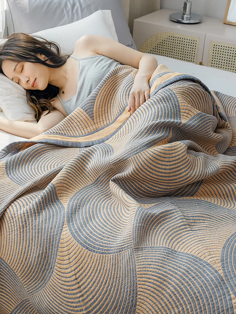 ผ้าห่มคู่สำหรับฤดูร้อน ผ้าฝ้าย - Muslin Cotton Bedspread บทวิจารณ์และราคา