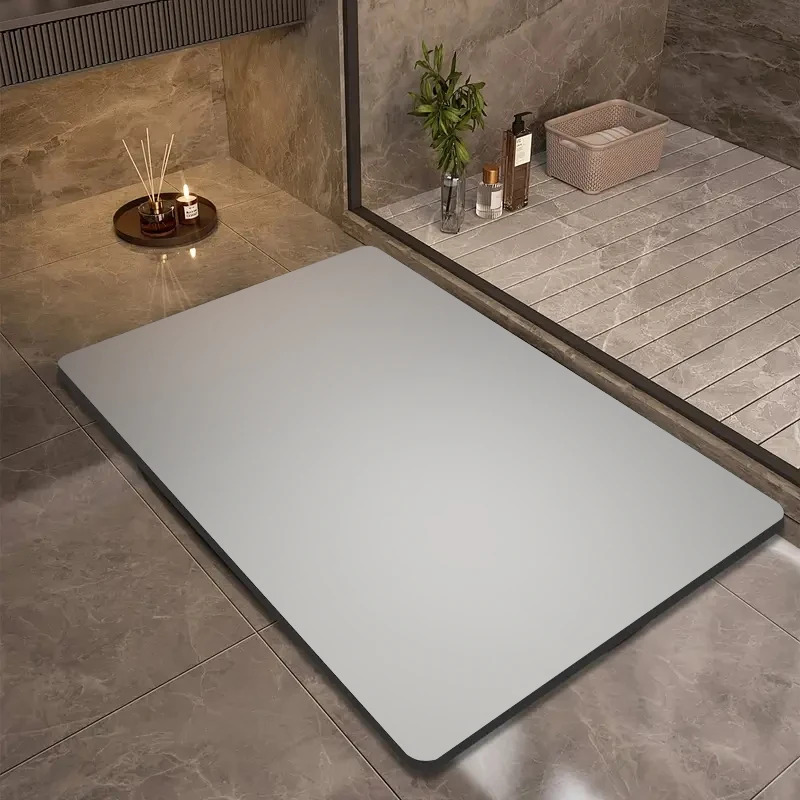VIKAMA แผ่นรองอาบน้ำไดอะตอมไมต - Quick Dry Diatomite Bath Mat บทวิจารณ์และราคา