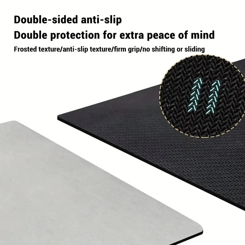 VIKAMA แผ่นรองอาบน้ำไดอะตอมไมต - Quick Dry Diatomite Bath Mat บทวิจารณ์และราคา