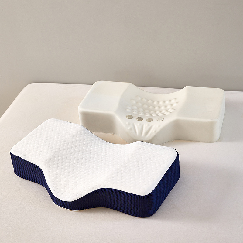 หมอนนวดกระดูกสันหลังแบบเว้า สำ - Memory Foam Orthopedic Pillow Neck Pain บทวิจารณ์และราคา