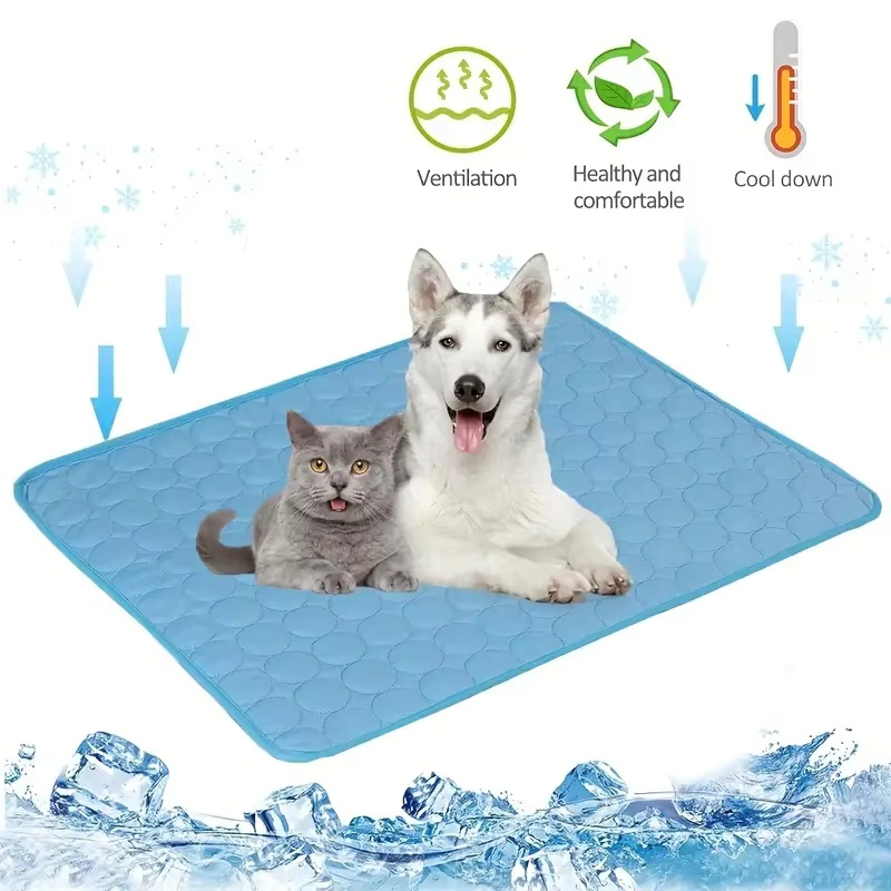 แผ่นรองนอนเย็นสำหรับสัตว์เลี้ย - Cooling Blanket Hot Sleepers บทวิจารณ์และราคา