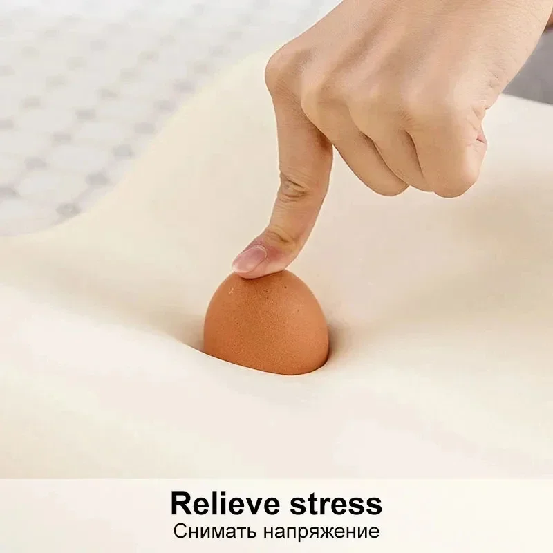 หมอนเมมโมรี่โฟมสําหรับนอน หมอน - Memory Foam Orthopedic Pillow Neck Pain บทวิจารณ์และราคา