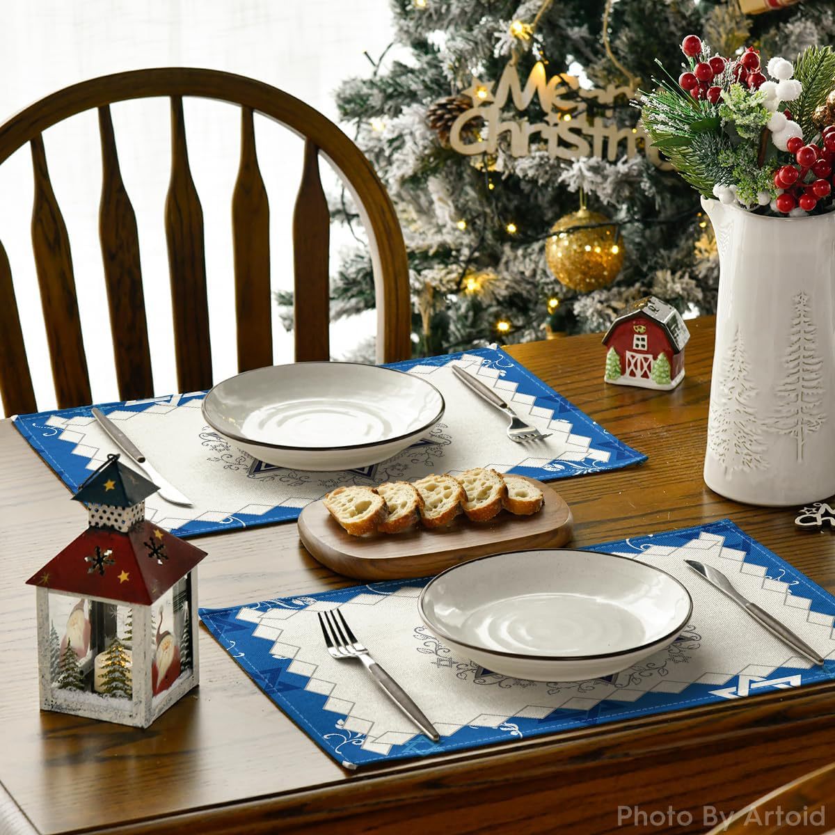 ชุดแผ่นรองจานสำหรับเทศกาลยิว 8 - Kitchen บทวิจารณ์และราคา