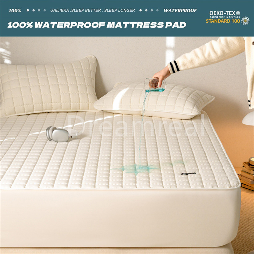 ผ้าคลุมที่นอนกันน้ำ นุ่ม ระบาย - Waterproof Mattress Protector Breathable บทวิจารณ์และราคา