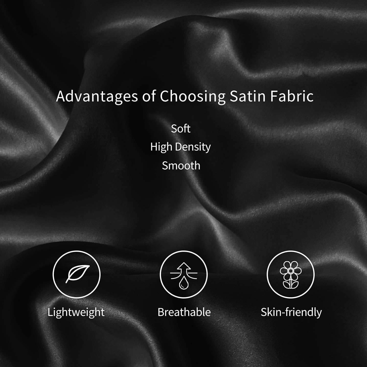 ปลอกหมอนซาติน 2 แพ็คสําหรับผมแ - Satin Silk Pillowcase Hair Skin บทวิจารณ์และราคา