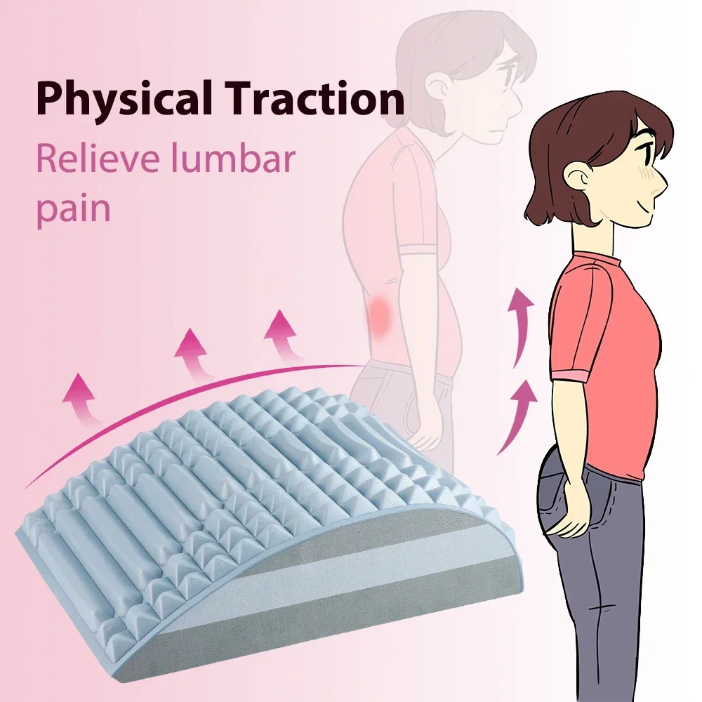 Anti-Skid Orthopedic Lumbar Su - Memory Foam Orthopedic Pillow Neck Pain บทวิจารณ์และราคา
