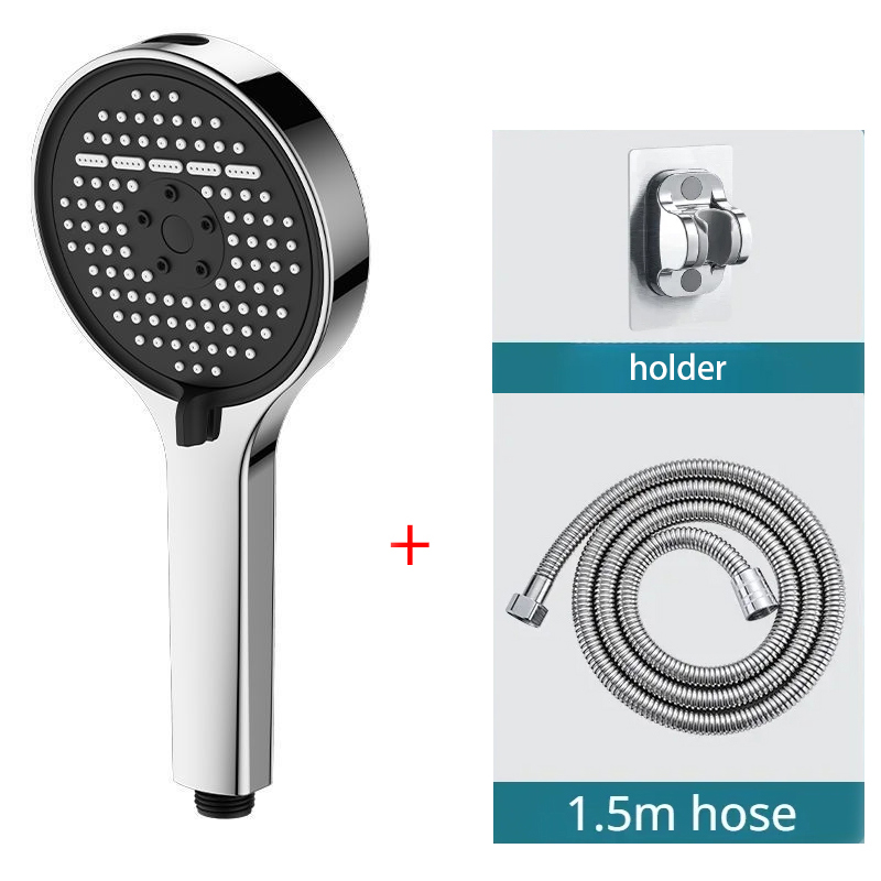 หัวฝักบัวเพิ่มแรงดันพร้อมแผงขน - High Pressure Shower Head Handheld บทวิจารณ์และราคา