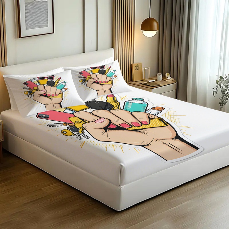 ชุดผ้าปูที่นอน Urban Carry Ess - Fitted Bed Sheets Deep Pocket บทวิจารณ์และราคา