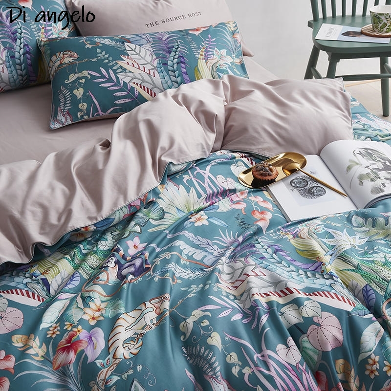 ชุดเครื่องนอนผ้าฝ้ายอียิปต์ 60 - Aesthetic Floral Duvet Cover บทวิจารณ์และราคา
