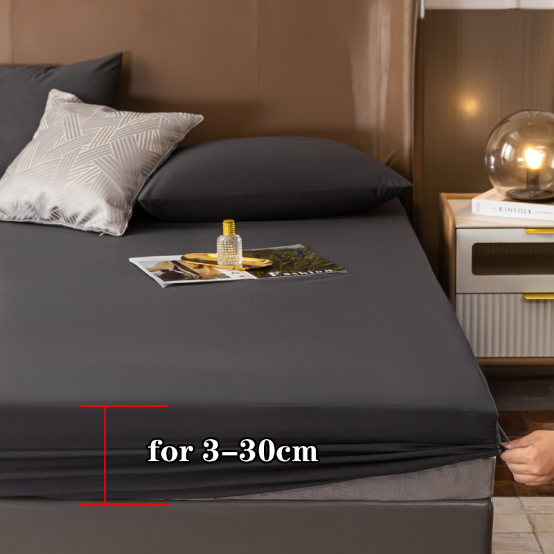 100% กันน้ําที่นอน Protector ป - Waterproof Mattress Protector Breathable บทวิจารณ์และราคา