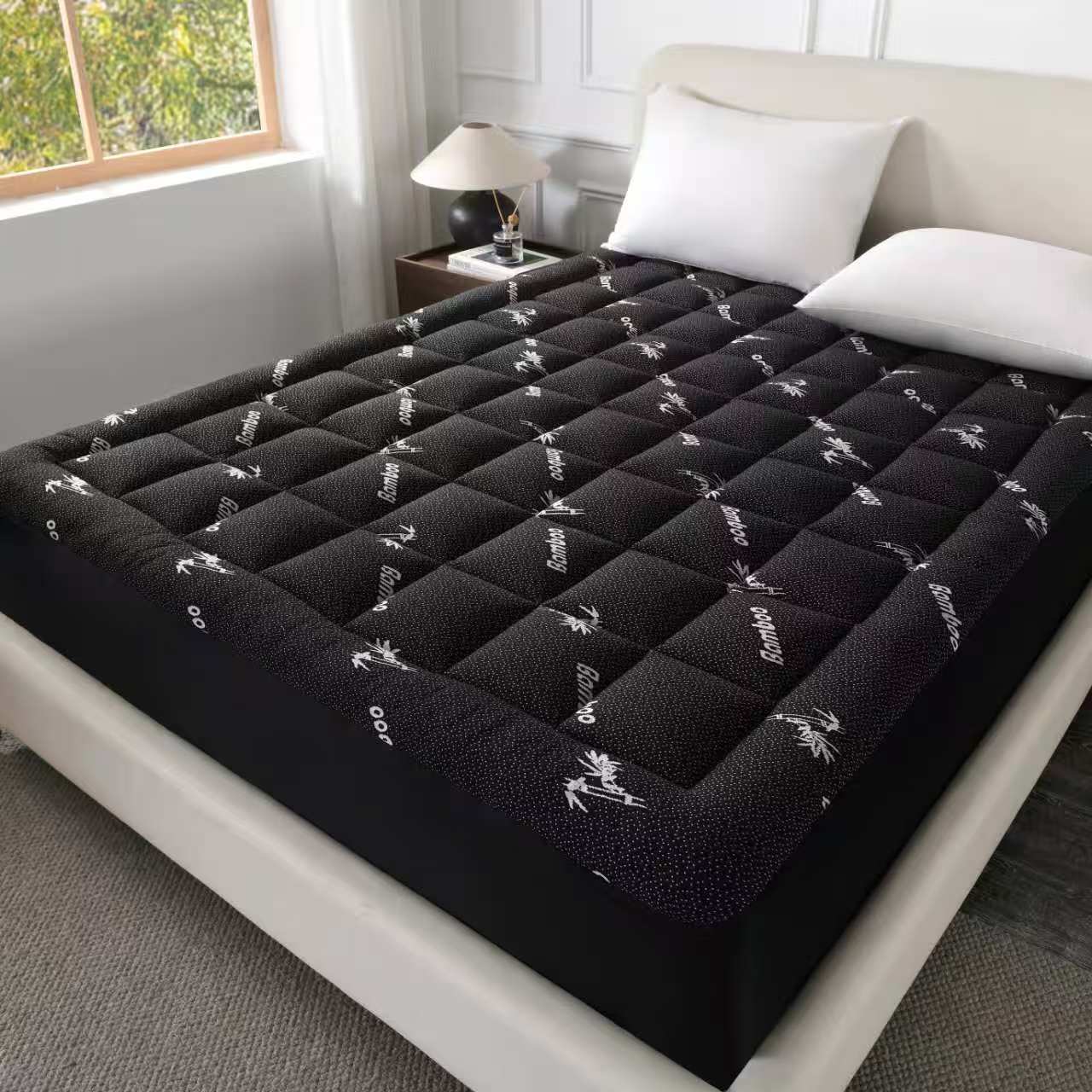 ผ้าปูที่นอน KING, QUEEN, KING  - Fitted Bed Sheets Deep Pocket บทวิจารณ์และราคา