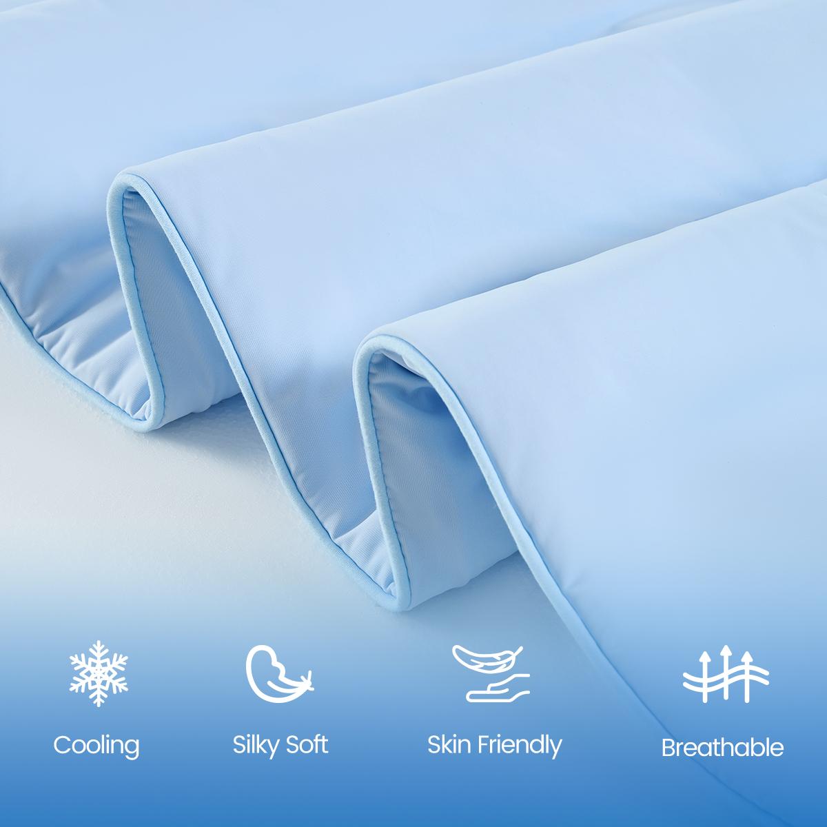 ผ้าห่มคลายร้อนสำหรับฤดูร้อน ผ้ - Cooling Blanket Hot Sleepers บทวิจารณ์และราคา