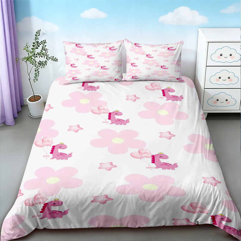 ปลอกผ้านวมลายไดโนเสาร์น่ารัก ค - Bedding บทวิจารณ์และราคา