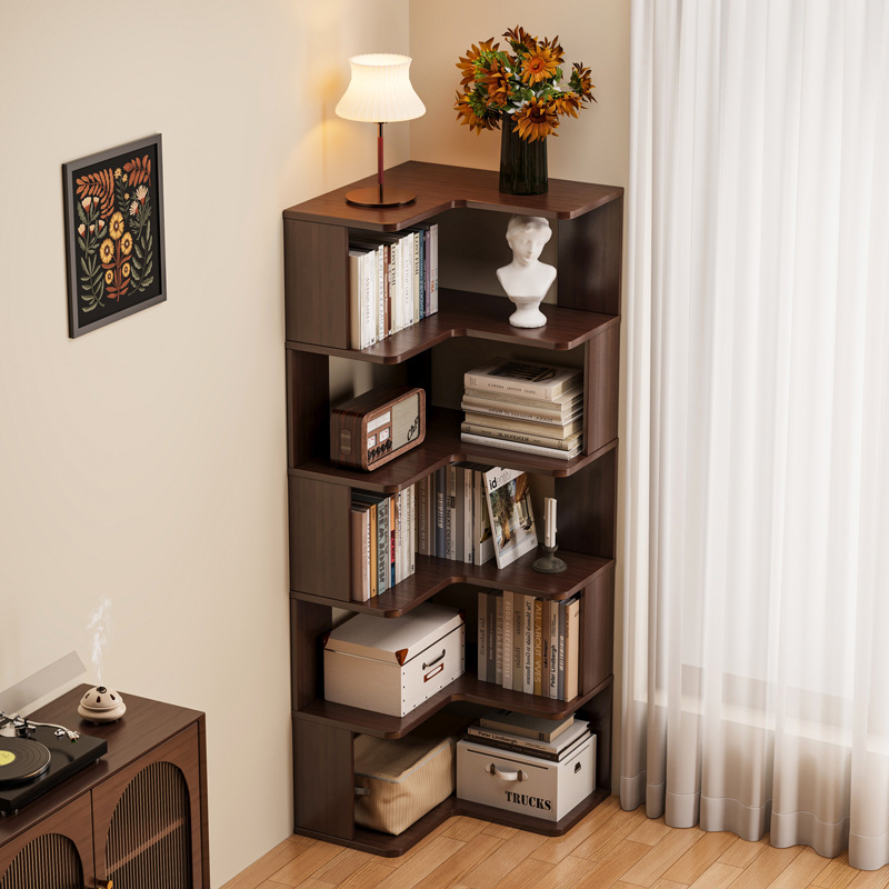 ชั้นวางหนังสือไม้จริง HYS สำหร - Storage & Organization บทวิจารณ์และราคา