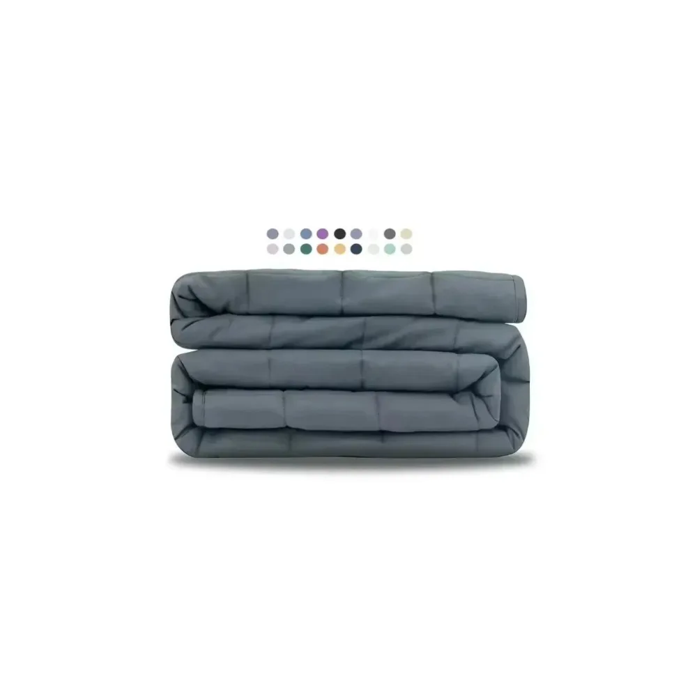 ผ้าห่มถ่วงน้ำหนักแบบเย็นสบายสำ - Weighted Blanket Adults Anxiety บทวิจารณ์และราคา