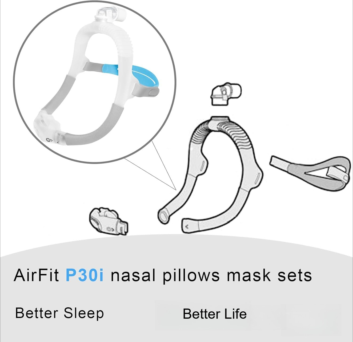 หน้ากาก CPAP แบบหมอนรองจมูก Fi - Anti Snore Contour Pillow บทวิจารณ์และราคา
