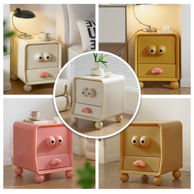 โต๊ะข้างเตียงพร้อมชั้นวางของลา - Storage & Organization บทวิจารณ์และราคา