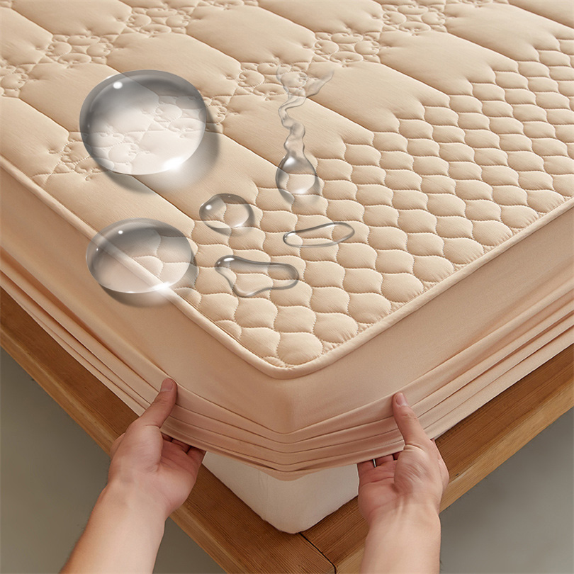 100% ที่นอนกันน้ํา Protector B - Waterproof Mattress Protector Breathable บทวิจารณ์และราคา