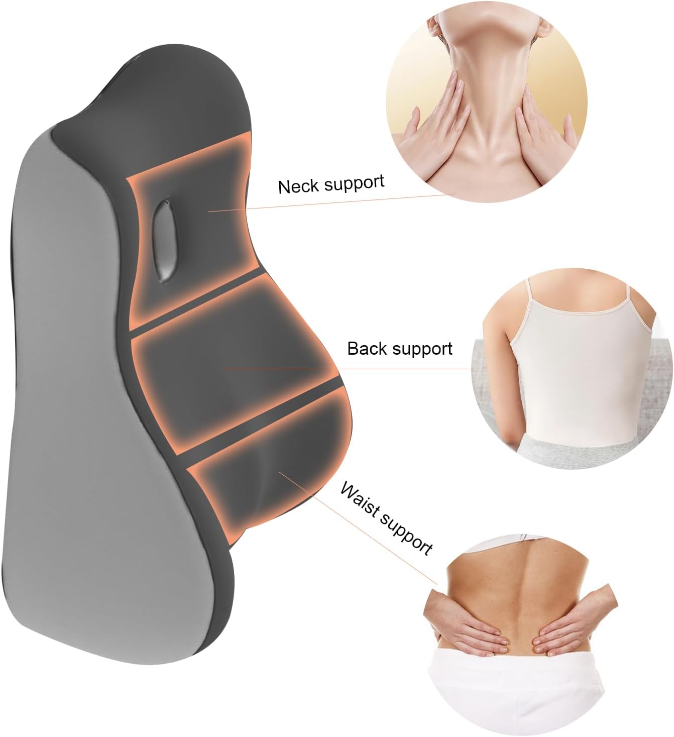 หมอนรองสรีระสำหรับคู่รัก ช่วยบ - Memory Foam Orthopedic Pillow Neck Pain บทวิจารณ์และราคา