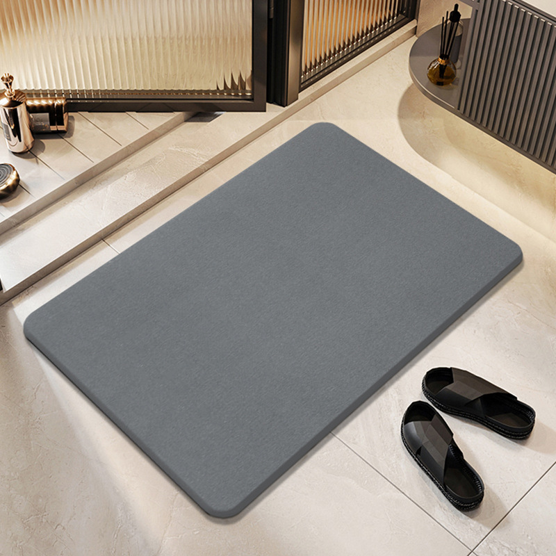 แผ่นรองอาบน้ำดูดซับน้ำได้ดี ทำ - Quick Dry Diatomite Bath Mat บทวิจารณ์และราคา