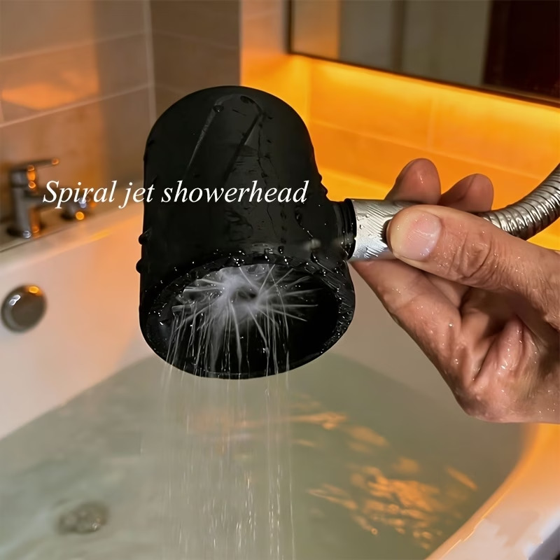 ฝักบัวอาบน้ำแบบวงกลม ดีไซน์ใหม - High Pressure Shower Head Handheld บทวิจารณ์และราคา