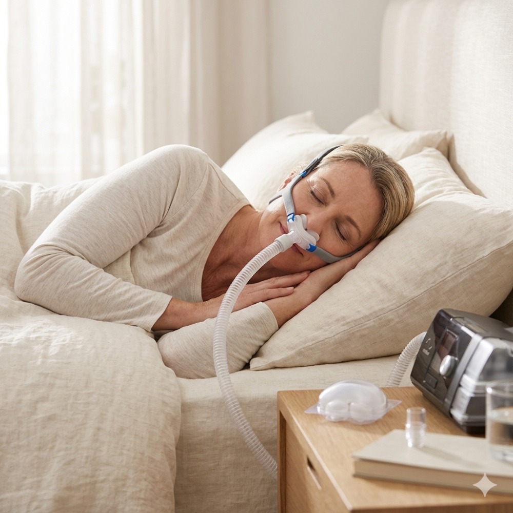 ชุดหน้ากาก CPAP แบบรองจมูกสำหร - Anti Snore Contour Pillow บทวิจารณ์และราคา