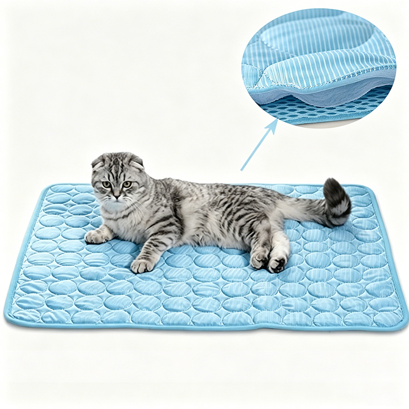 แผ่นรองนอนเย็นสำหรับสัตว์เลี้ย - Cooling Blanket Hot Sleepers บทวิจารณ์และราคา