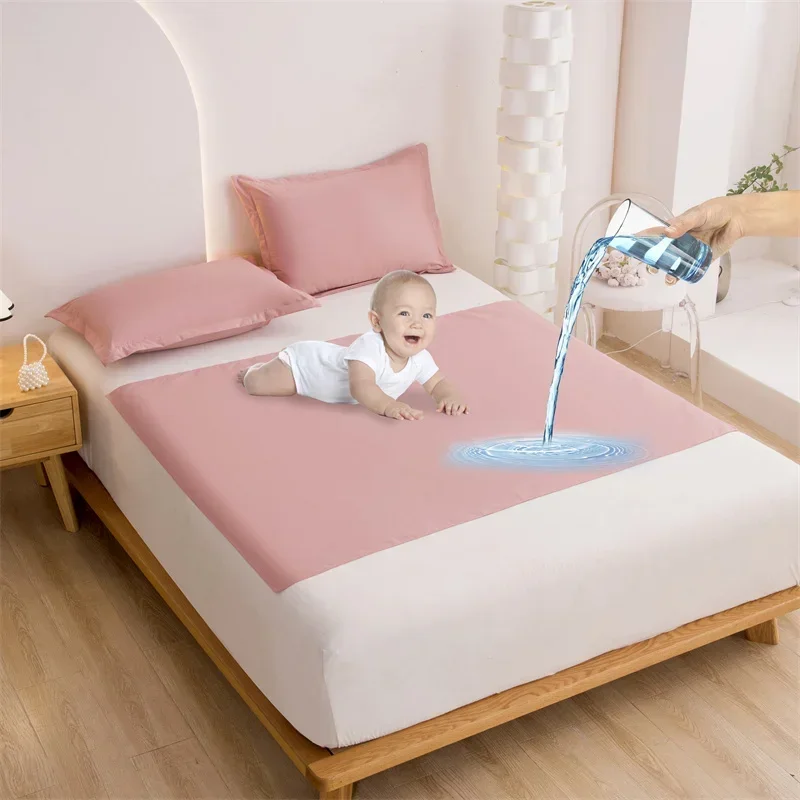 ผ้ากันน้ำแบบซักได้สำหรับเด็กหร - Waterproof Mattress Protector Breathable บทวิจารณ์และราคา
