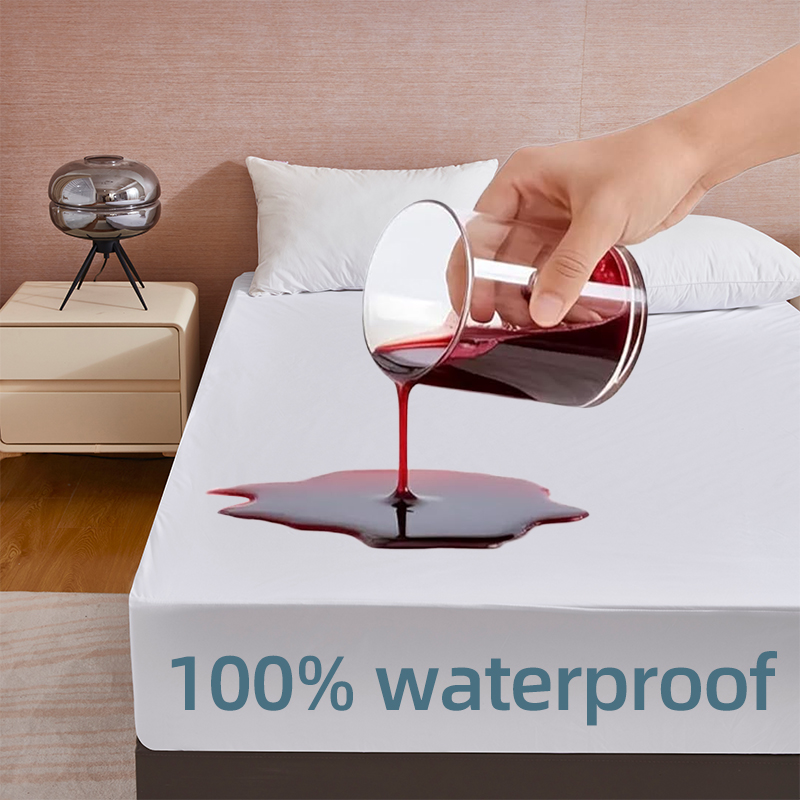 แผ่นรองกันน้ำสำหรับที่นอน Quee - Waterproof Mattress Protector Breathable บทวิจารณ์และราคา