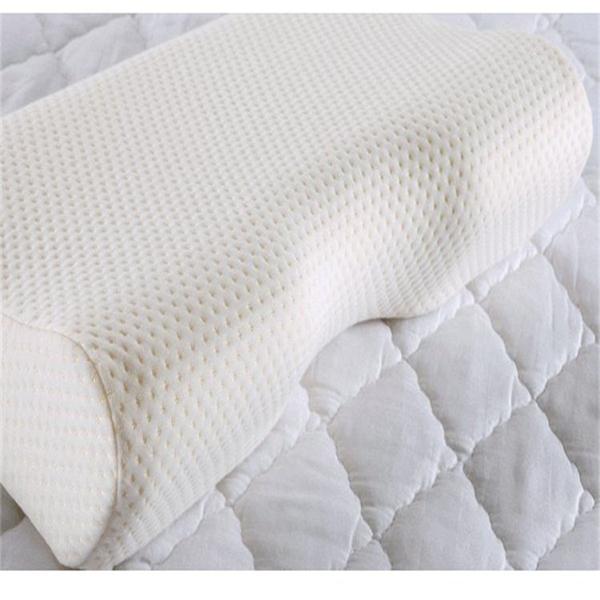 ใหม่กระดูก Latex แม่เหล็ก 50*3 - Memory Foam Orthopedic Pillow Neck Pain บทวิจารณ์และราคา