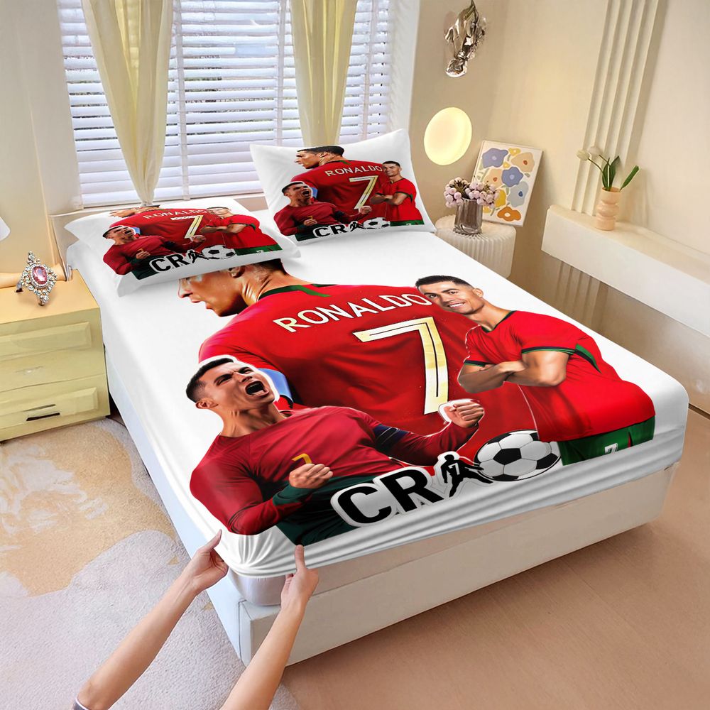 ชุดผ้าปูที่นอนแบบดิจิตอลพิมพ์ล - Fitted Bed Sheets Deep Pocket บทวิจารณ์และราคา