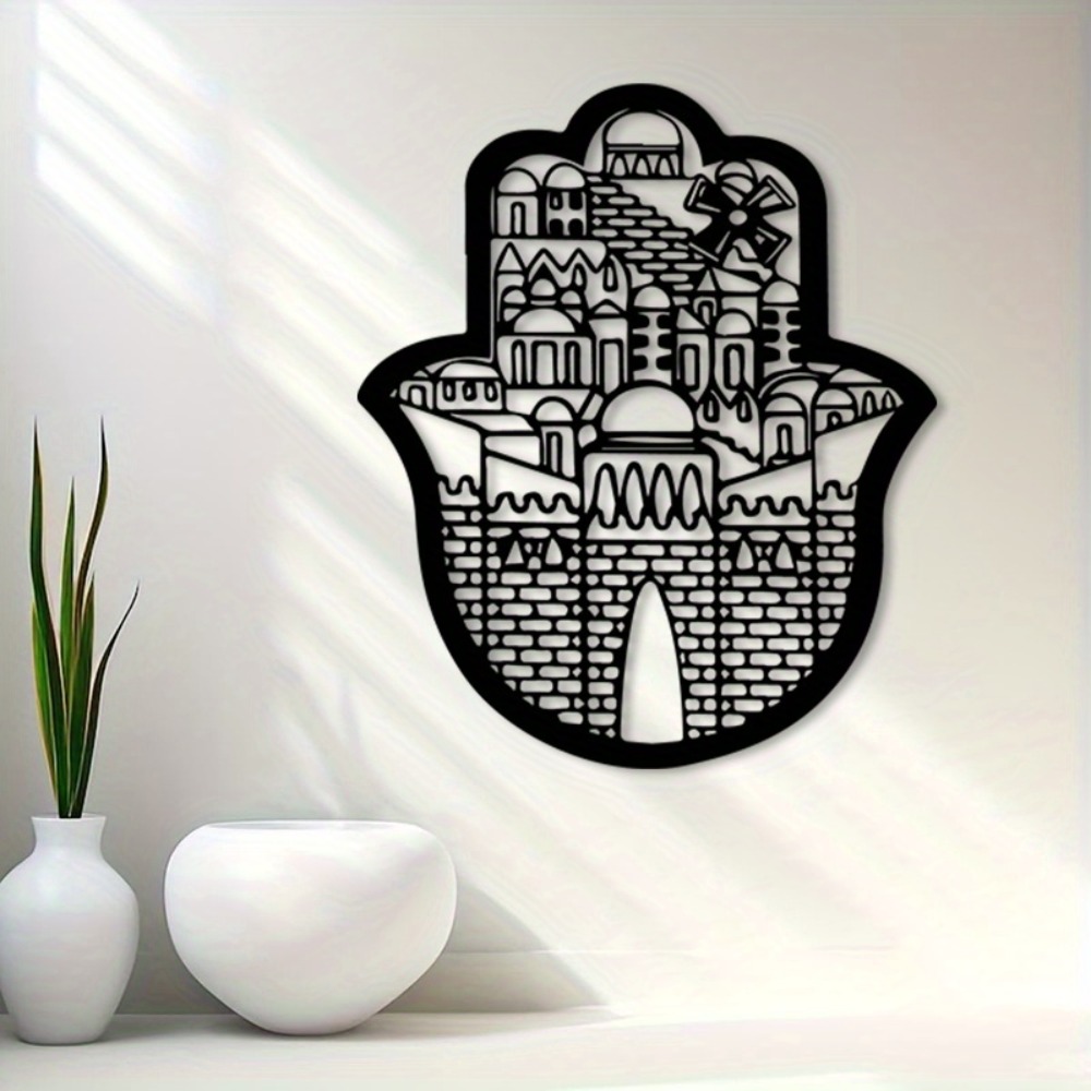 CIFBUY งานศิลปะติดผนังเหล็ก สถ - Home Decor บทวิจารณ์และราคา