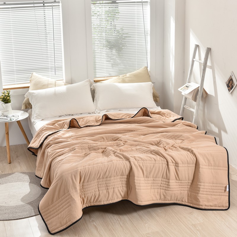 ผ้าห่มฤดูร้อนแบบเย็นสบาย สีพื้ - Cooling Blanket Hot Sleepers บทวิจารณ์และราคา