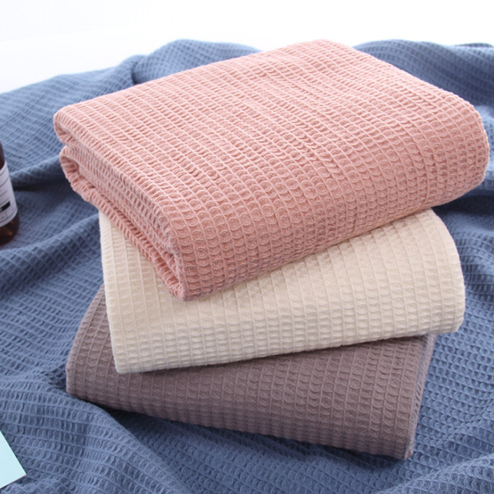 วาฟเฟิล Muslin ฤดูร้อนผ้าคลุมเ - Muslin Cotton Bedspread บทวิจารณ์และราคา