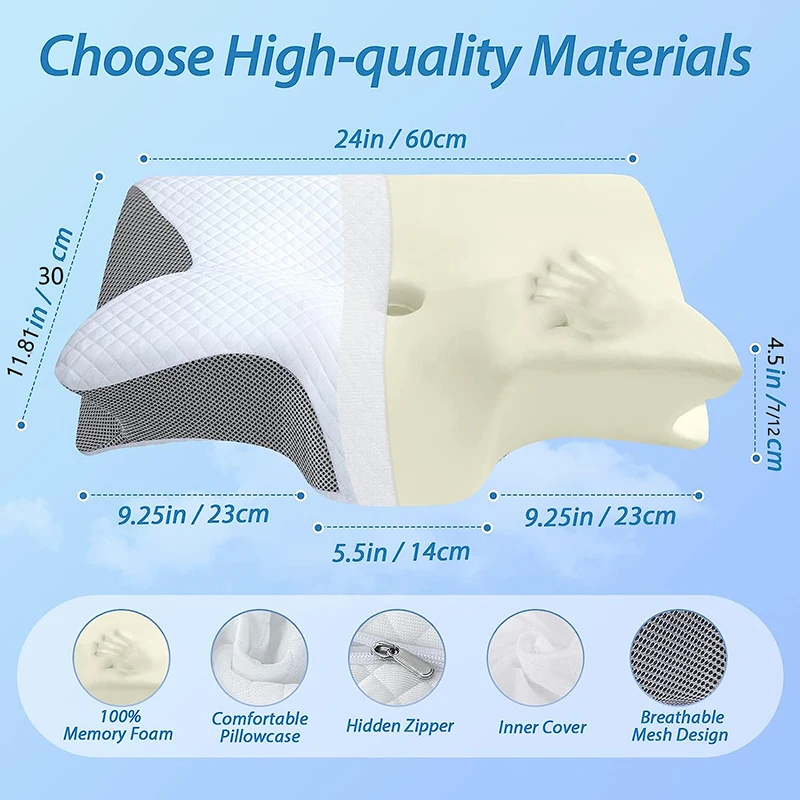 หมอนรองคอเพื่อสุขภาพ เมมโมรี่โ - Anti Snore Contour Pillow บทวิจารณ์และราคา