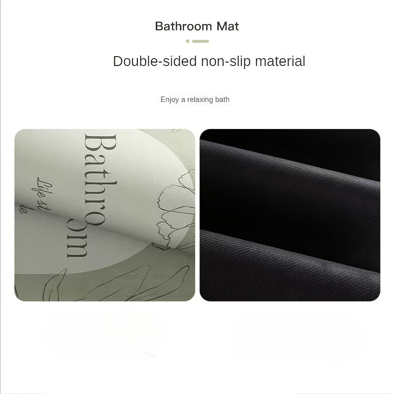 พรมเช็ดเท้าทรงสี่เหลี่ยม แห้งเ - Quick Dry Diatomite Bath Mat บทวิจารณ์และราคา