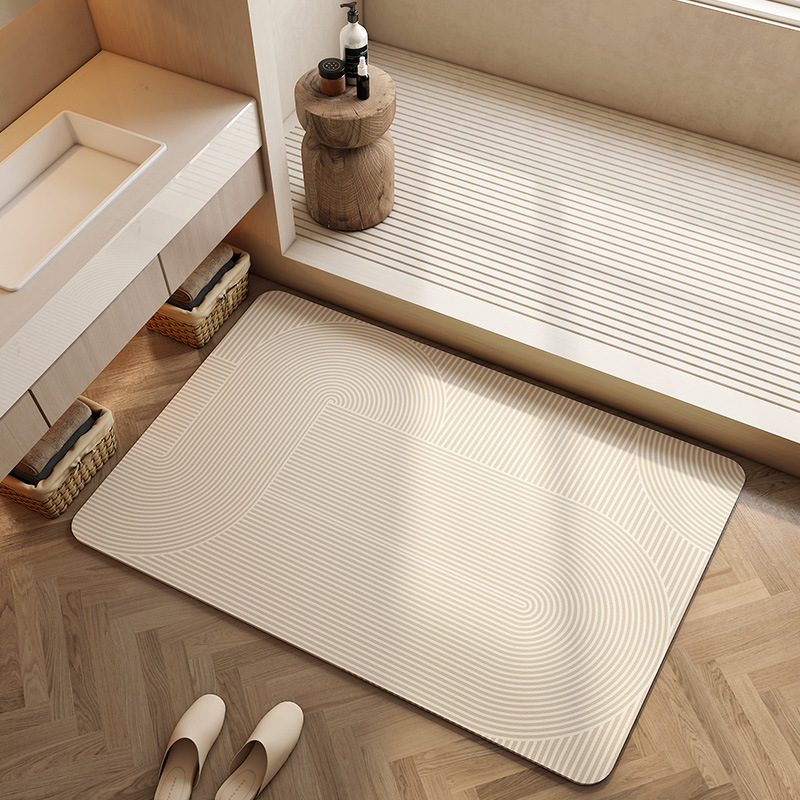 แผ่นรองอาบน้ำไดอะตอมไมต์ แห้งเ - Quick Dry Diatomite Bath Mat บทวิจารณ์และราคา