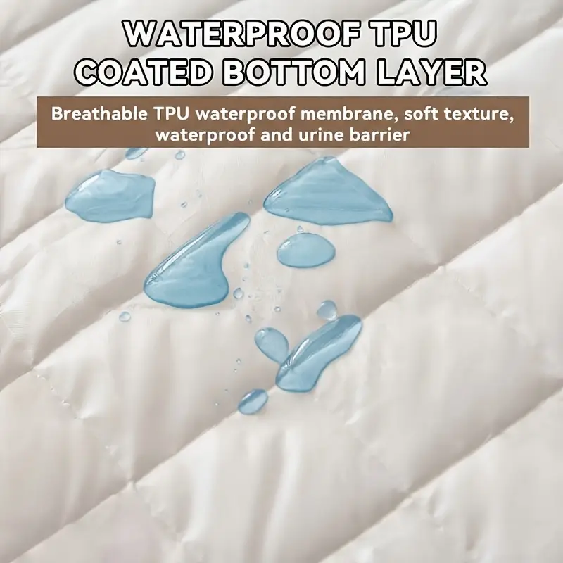 ผ้าปูที่นอนกันน้ำ นุ่มสบาย ระบ - Waterproof Mattress Protector Breathable บทวิจารณ์และราคา