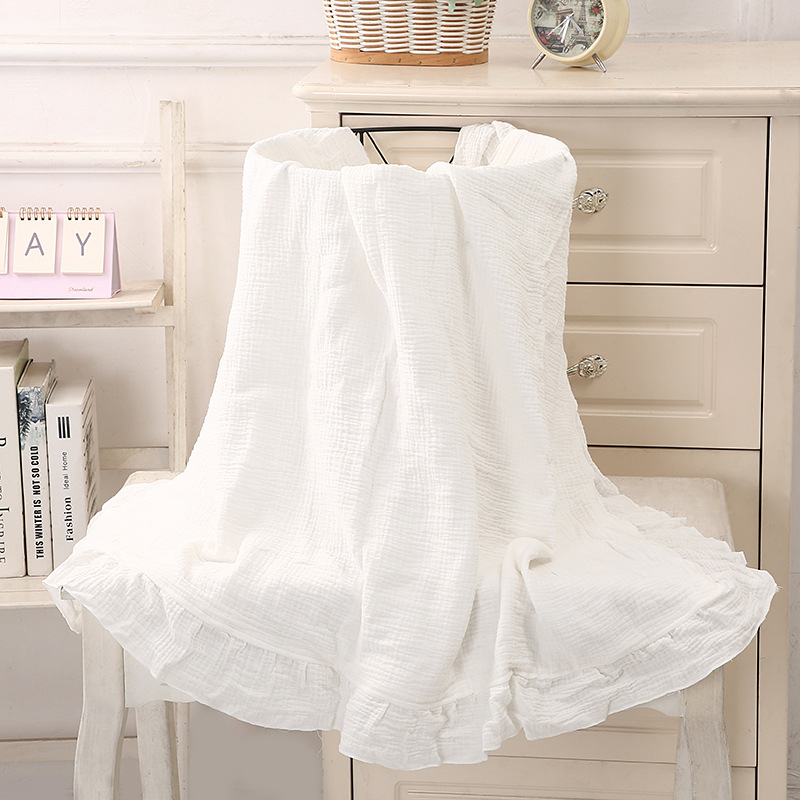ผ้าห่มมัสลินเนื้อนุ่ม 100% ผ้า - Muslin Cotton Bedspread บทวิจารณ์และราคา