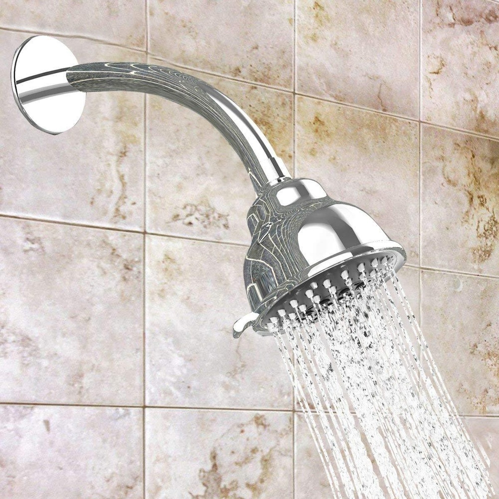 หัวฝักบัวอาบน้ำ 1 ชิ้น ปรับได้ - High Pressure Shower Head Handheld บทวิจารณ์และราคา